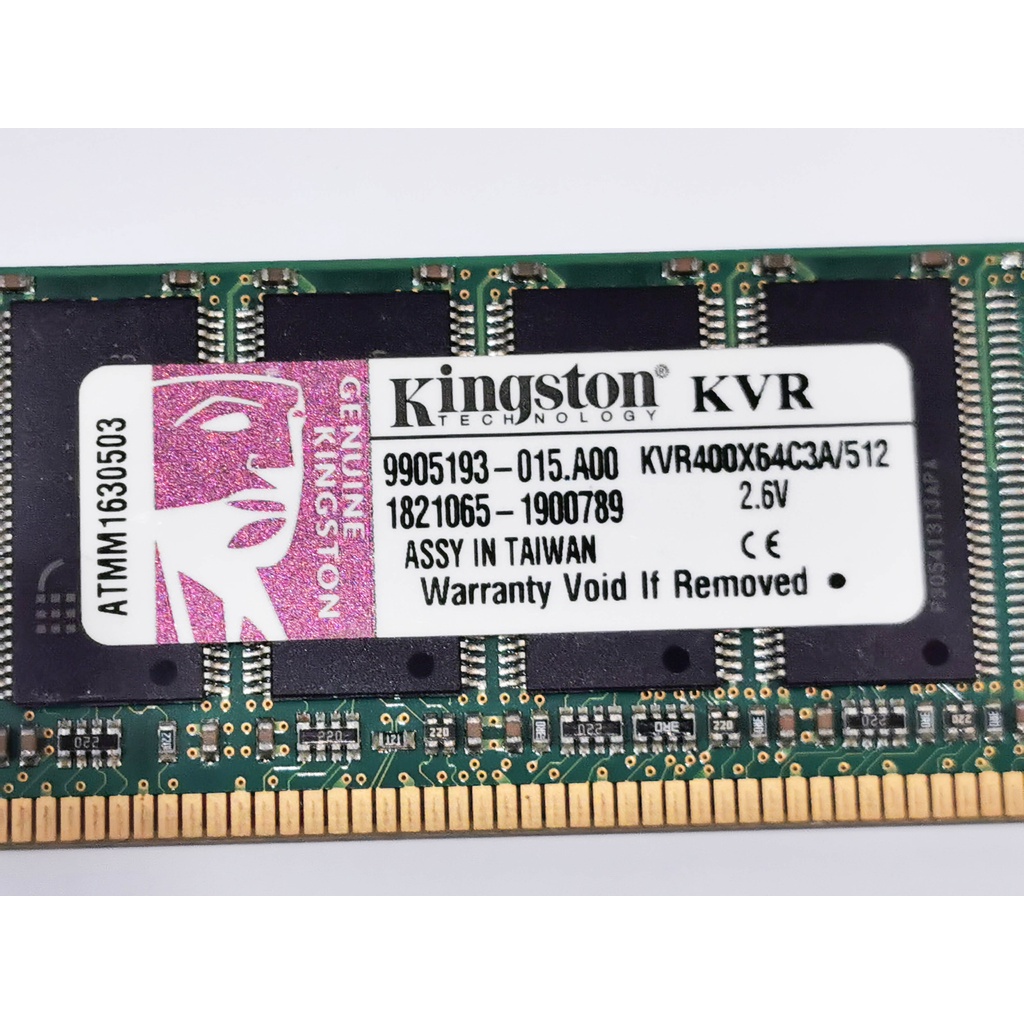 RAM DDR2 400 512MB Kingston KVR400X64C3A/512