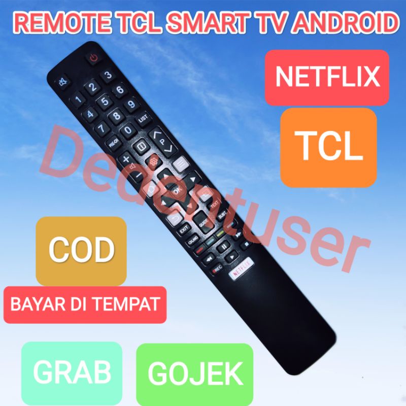 Tcl Smart Tv Android Netflix รีโมตคอนโทรล Led ของแท้