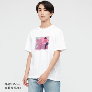 Uniqlo เสื้อยืด แขนสั้น พิมพ์ลาย Yoasobi สําหรับผู้ชาย (UT)