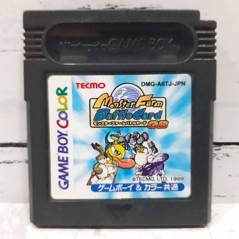 ตลับแท้ [GBC] [0025] Monster Farm Battle Card GB (Japan) (DMG-A6TJ) Gameboy Game Boy Color เกมบอย Mo