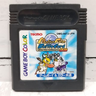 ตลับแท้ [GBC] [0025] Monster Farm Battle Card GB (Japan) (DMG-A6TJ) Gameboy Game Boy Color เกมบอย Monster Rancher