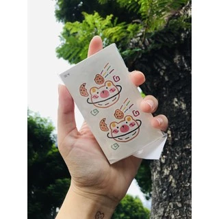 [👑พร้อมส่ง👑] แทททูมินิมอลกันน้ำน่ารัก 30 แผ่น💓 มีให้เลือกไม่ต่ำกว่า12แบบ✨