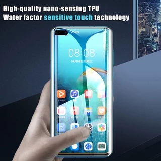 9999D ฟิล์มไฮโดรเจลนิ่ม กันรอยหน้าจอ สําหรับ Huawei P50 P40 P30 P20 Pro P30 Lite P10 Plus Mate 30 20 10 Nova 3 3i 5T 7i 7 SE 8 8i 9 Y6S Y6 Pro Y6P Y7P Y8P Y9S Y9 Prime 2019