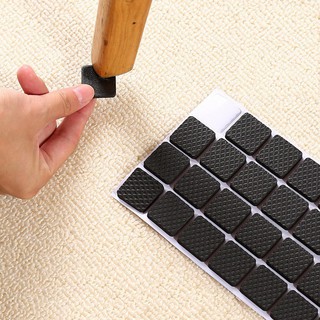 แผ่นรองขาโต๊ะ แผ่นรองขาโต๊ะ felt pad แผ่นรองขาเก้าอี้ Furniture Leg Protection Pads Nonslip Foam Adhesive Skid Protector