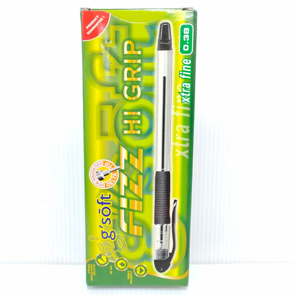 ปากกา G-soft FIZZ HI GRIP 0.38 mm.
