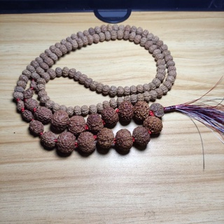 Rudraksha mukhi สร้อยคอลูกตุ้ม 1-10 ganesha