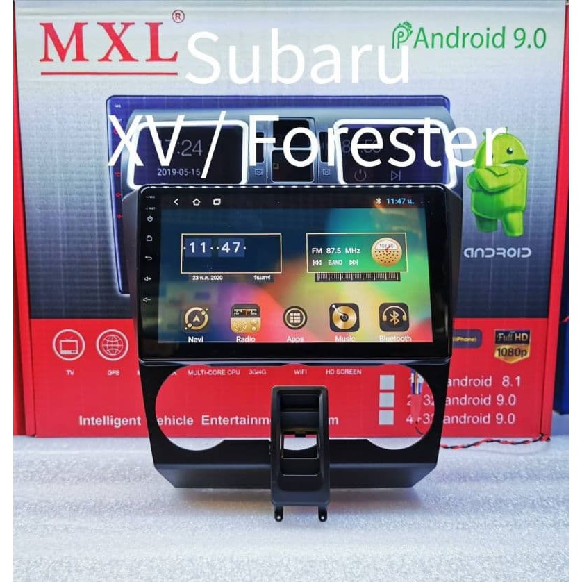 เครื่องเล่นระบบ Android ตรงรุ่น Subaru​ XV/Forester ใหม่ล่าสุด MXL​ 10"/Android V:10