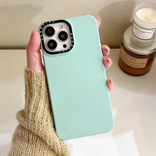 Casetify Candy สีเขียว Liquid ปลอกซิลิโคนสำหรับ For iPhone 7 8 Plus 7 + 8 + X XS XR 11 13Pro 12 13 Pro Max 360 ° Shockproof Soft TPU Case Cover