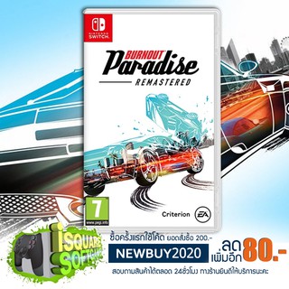 Nintendo Switch BurnOut Paradise Remastered EU Version