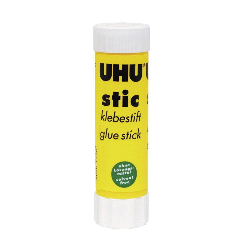 กาวแท่ง 40 กรัม สีขาว UHU 190 Glue stick 40 g. White UHU 190