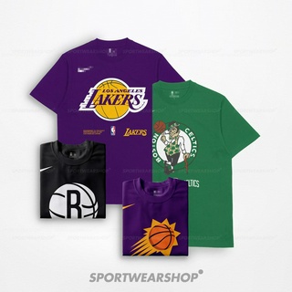 เสื้อยืดบาสเก็ตบอล พิมพ์ลาย NBA Lakers Celtics Brooklyn Suns 2023 สําหรับผู้ชาย