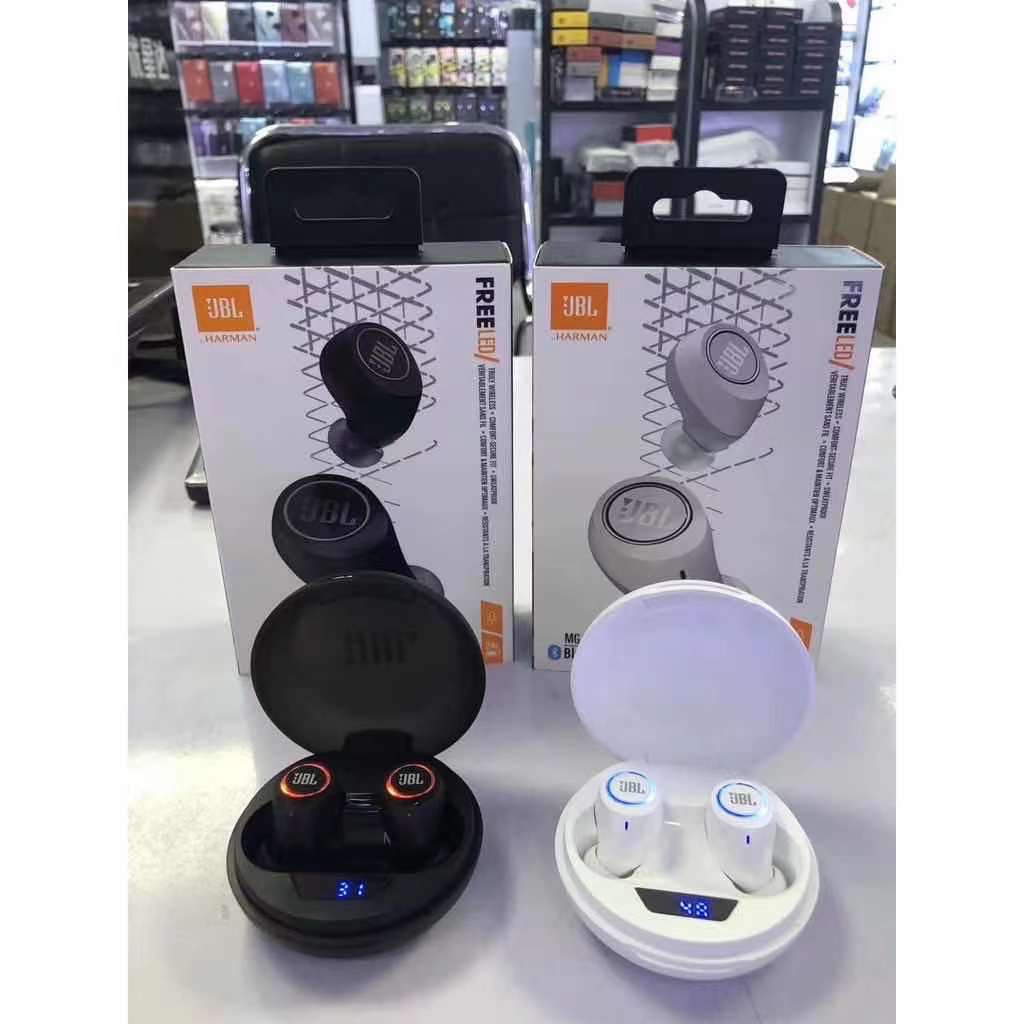 ถูกดี! หูฟัง Bluetooth JBL รุ่นใหม่ MG-TWS10 หูฟังบลูทูธ 5.0+EDR TWS หูฟังไร้สาย กันน้ำ IPX7 หูฟังกี