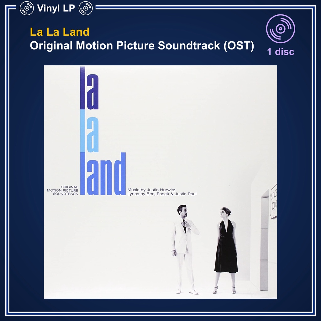 [แผ่นเสียง Vinyl LP] La La Land (OST) [ใหม่และซีล SS]