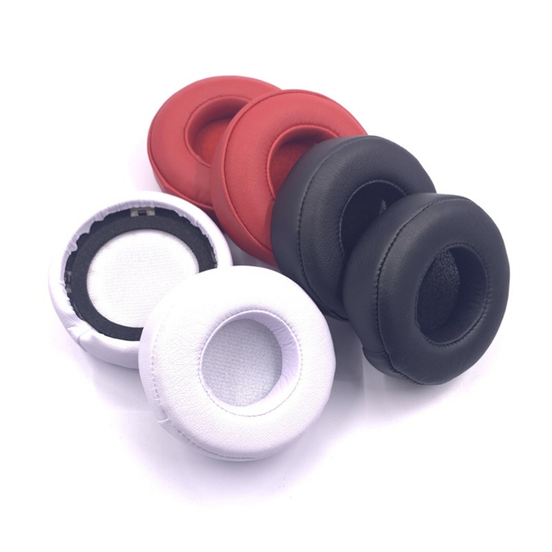 Wu แผ่นฟองน้ําครอบหูฟังสําหรับหูฟัง Beats Mixr