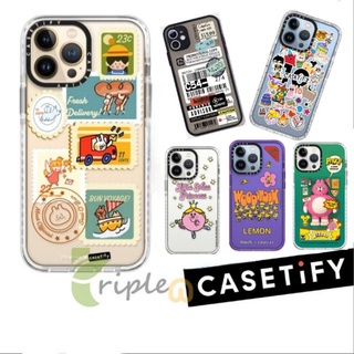 [Casetify] เคสโทรศัพท์ TPU นิ่ม พิมพ์ลายสติกเกอร์ iPhone 13/13 Pro/13 Pro max/7+/8+/X/Xs/Xr/Xs Max/12/12Pro/12Pro Max