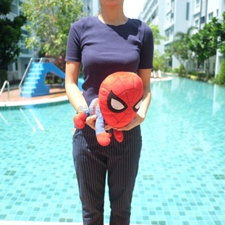 ตุ๊กตา Spiderman สไปเดอร์แมน Avengers ท่าหมอบ 10นิ้ว