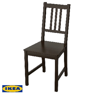 IKEA STEFAN เก้าอี้ ทรงวินเทจ ร่วมสมัย เก้าอี้กินข้าว