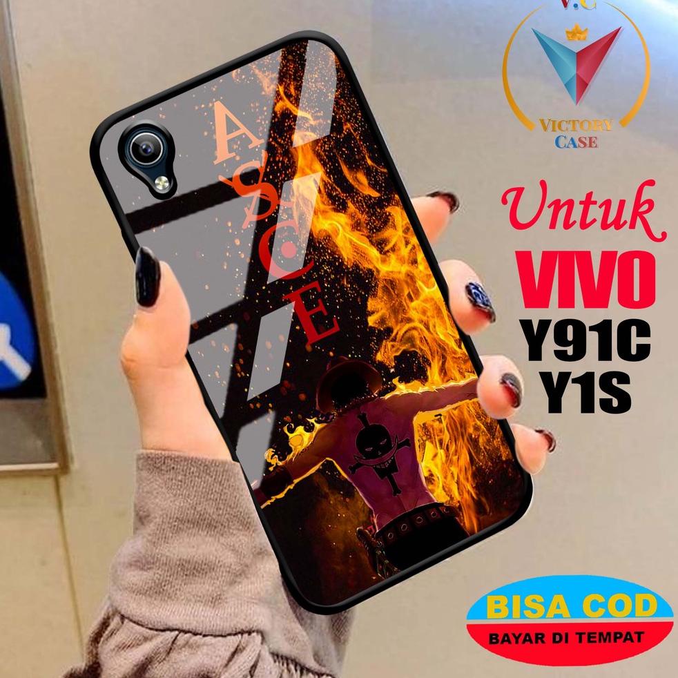 Vc case VIVO Y91C Y1S Motif ONE PCCasing Hardcase Glossy 2D ล่าสุดซิลิโคน Softcase เคสเงา CAN O8J7