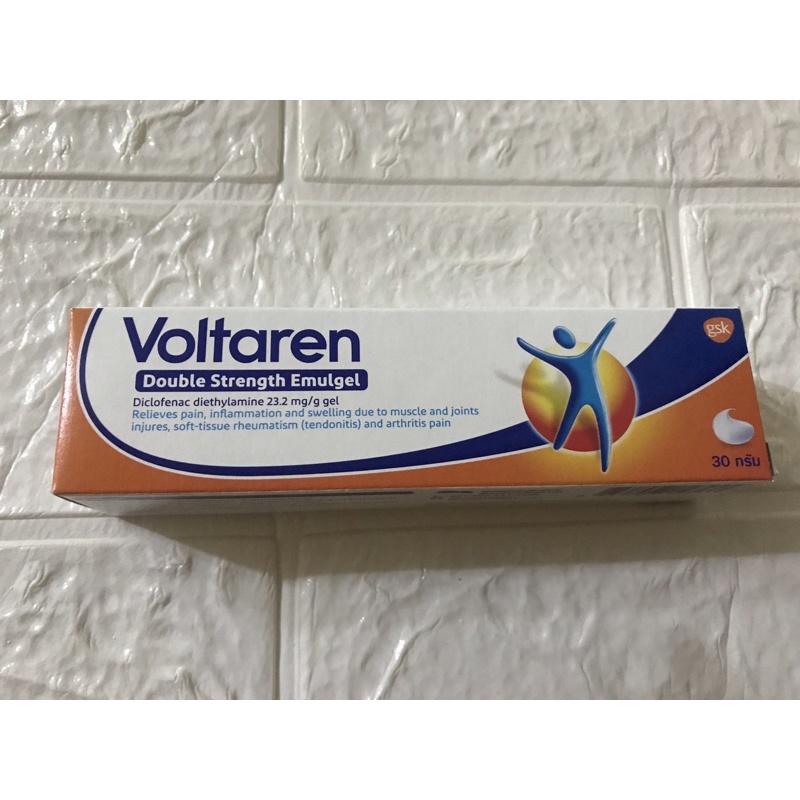 3.22.35 โวลทาเรน ดับเบิ้ล สเตรงค์ อีมัลเจล Voltaren Double  Strength Emulgel 30 g. Exp.06 2024 1 ชิ้