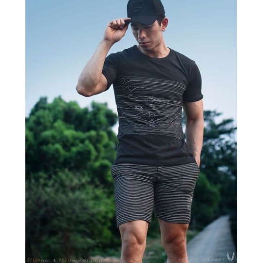 ST104 เสื้อยืดแขนสั้น AWESOME (ผ้าcotton super soft) — صورة 2