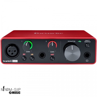 Focusrite Scarlett Solo 3rd Gen ออดิโอ อินเตอร์เฟส Audio Interface