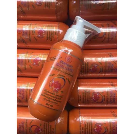 เซรั่ม BUALUANG Serum Cream 120ml บัวหลวง เซรั่ม ครีมอาหารผมบัวหลวง ขนาด 120มล.