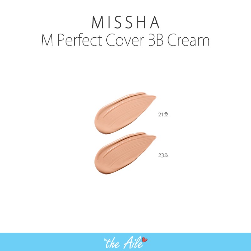 Missha M Perfect Cover BB 50ml SPF 45+++ - E3v4dxwoih - ThaiPick