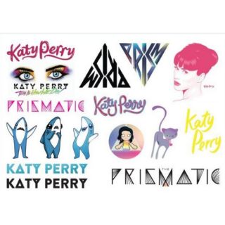 Katy Perry PRISM Tattoo sticker