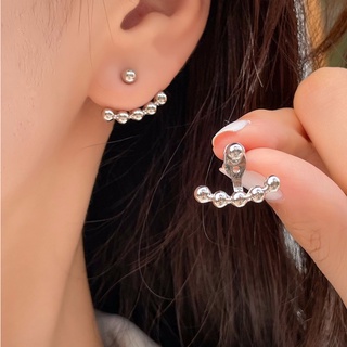 ต่างหูบาร์กลม Ball Decor Stud Earrings Bar