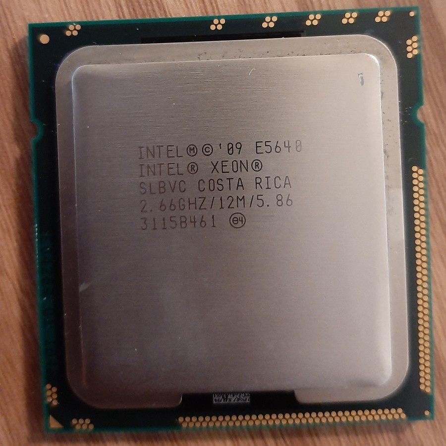 Intel Xeon E5640 2.66Ghz โปรเซสเซอร์ CPU แปดเกลียว Quad-Core 12M