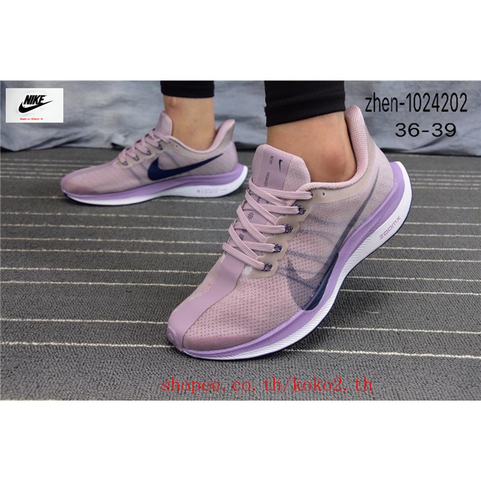 ของแท้ NIKE ZOOM-PEGASUS 35-TURBO รองเท้าผู้ชาย รองเท้าผู้หญิง รองเท้ากีฬา รองเท้าวิ่ง นันทนาการ ระบายอากาศ