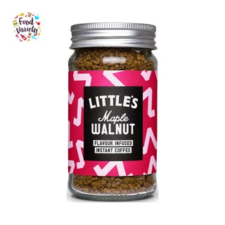 Little’s Maple Walnut Flavour Infused Instant Coffee 50G  ลิตเติ้ลส์ กาเเฟสำเร็จรูป รสเมเปิ้ลวอลนัท 50กรัม