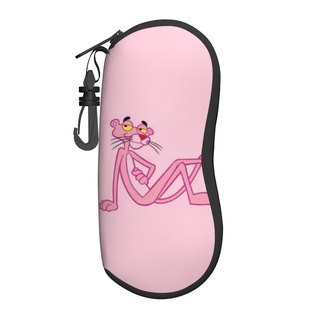 Pink Panthers เคสแว่นตากันแดด นีโอพรีน แบบนิ่ม มีซิป น้ําหนักเบา พร้อมคลิปหนีบเข็มขัด สําหรับทุกเพศ