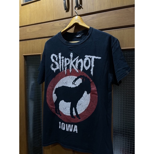 เสื้อวง SLIPKNOT IOWA WORLD TOUR 2016 Size M มือ2