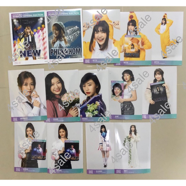 ปก และ Photoset เลือกตั้ง BNK48 GE2