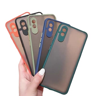 เคสโทรศัพท์ เสียวหมี่ Case Xiaomi Redmi 9A เคสกันกระแทก ปุ่มสีผิวด้าน ขอบนิ่มหลังแข็ง ส่งจากไทย