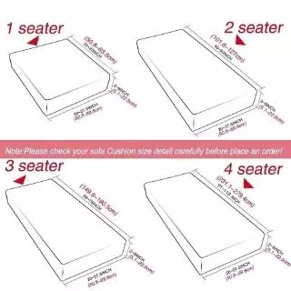 🌸พร้อมส่ง🌸1/2/3/4 ที่นั่ง ผ้าคลุมโซฟา ตัวป้องกันเบาะโซฟา ปลอกหมอนอิง
