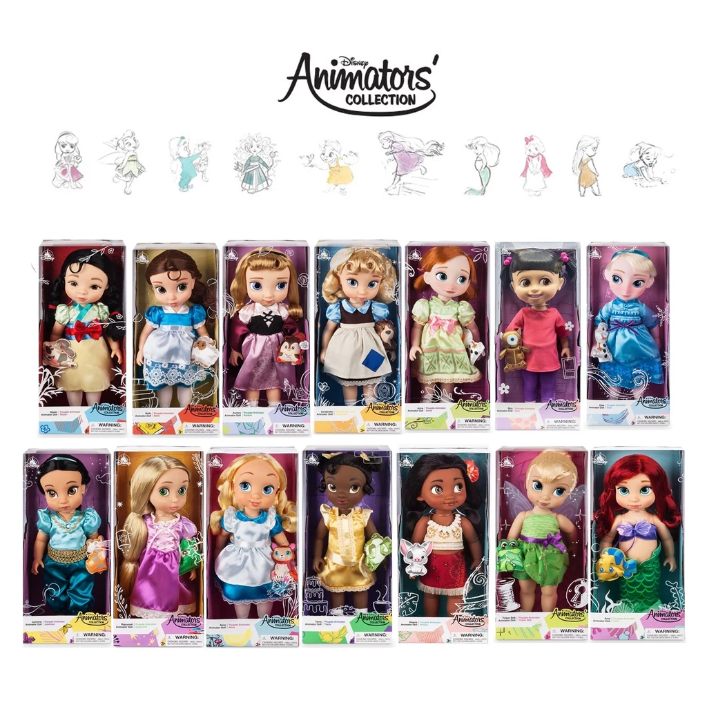 ของแท้นำเข้า🇺🇸 ตุ๊กตา AMT Animator doll คอลใหม่ล่าสุด จาก Disney Store 🇺🇸