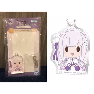 ❌งานแท้❌ Ichiban Kuji Re:Zero - Acrylic Keychain / Emilia