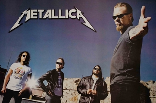 Metallica,โปสเตอร์วงดนตรีต่างประเทศ AM/EU