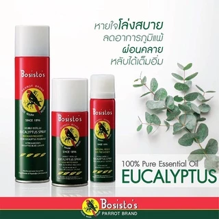 ล็อตใหม่!! Bosisto's Eucalyptus Spray 300 ml. สเปรย์ยูคาลิปตัส ตรานกแก้ว 300 มล. (1 ขวด) (P-1458)