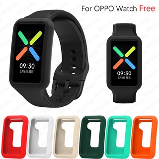 Tpu เคสกันรอยหน้าจอนุ่มสําหรับ Oppo Watch Free Bumper