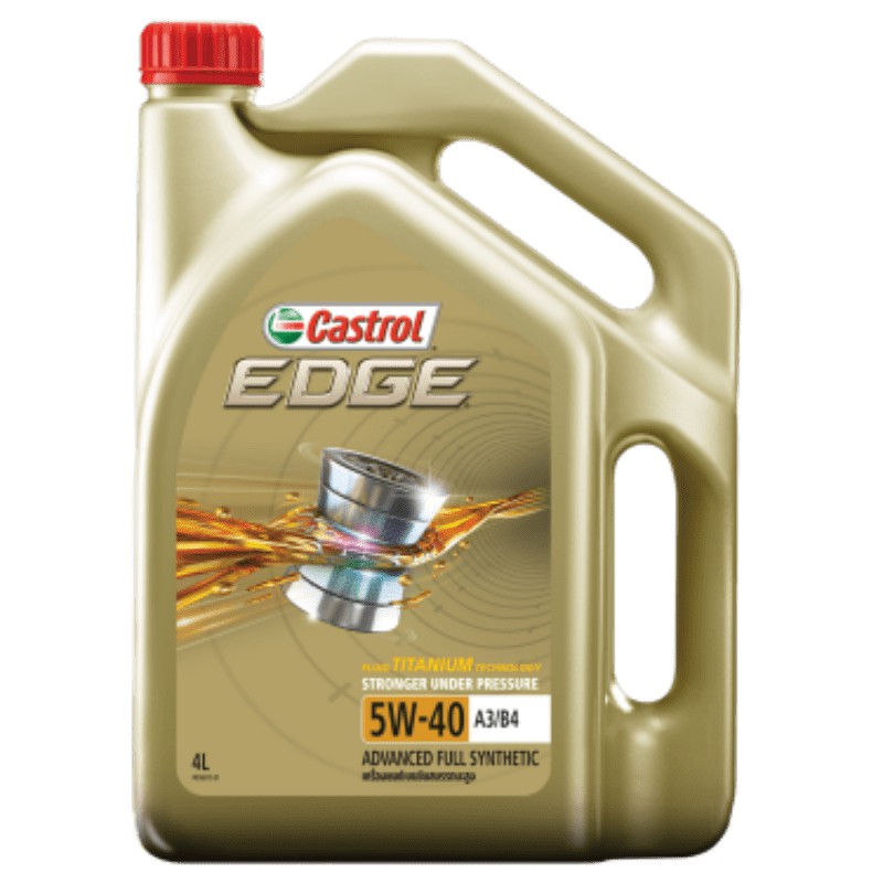 แท้ ถูก ส่งไว Castrol EDGE 5W-40 A3/B4 เบนชิน