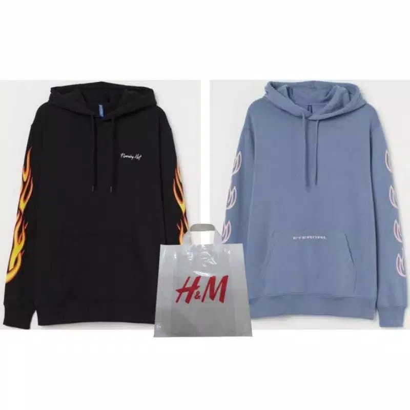 H&m FLAMING HOT/EXTERNAL HOODIE