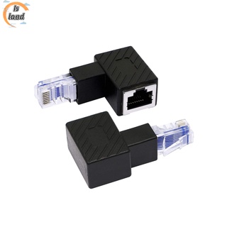 【IS】อะแดปเตอร์ขยายสายแลนอีเธอร์เน็ต Rj45 ตัวผู้ เป็นตัวเมีย Cat5 6 สําหรับเครื่องพิมพ์