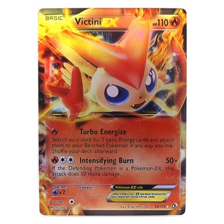 Victini EX 24/113 วิกทินี Pokemon Matt Card ภาษาอังกฤษ