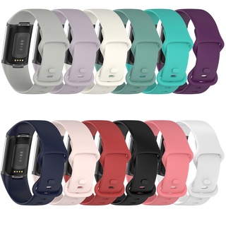 Fitbit Charge5 Breathable Sport Band for Fitbit Charge 5 Band soft TPU Smart Watch Strap Wristband Colorful