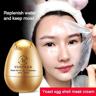 VANEKAA Yeast Jelly Eggshell Mask Cream วานิก้า ยีสต์ เจลลี่ เอ้กเชล มาสก์ ครีมบำรุงผิวหน้า 33g