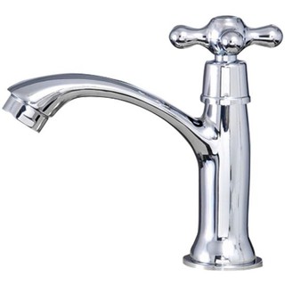 ก๊อกอ่างล้างหน้า ก๊อกอ่างล้างหน้าเดี่ยว ISANI IS-6539 สีโครม ก๊อกน้ำ ห้องน้ำ BASIN FAUCET ISANI IS-6539 CHROME