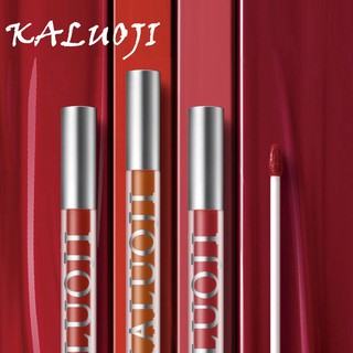 🌟 ซุปเปอร์ สเตย์ แมท อิ้งค์ อัน-นู้ด ลิควิดลิปสติก.KALUOJI Super stay matte ink(ลิปจิ้มจุ่ม ลิปแมท) 5 สีสวย